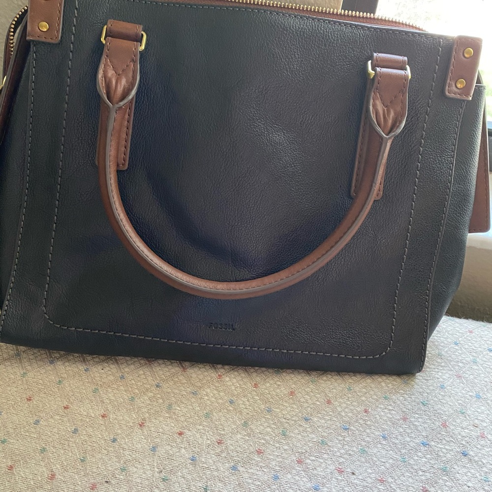 Fossil satchel handbag
